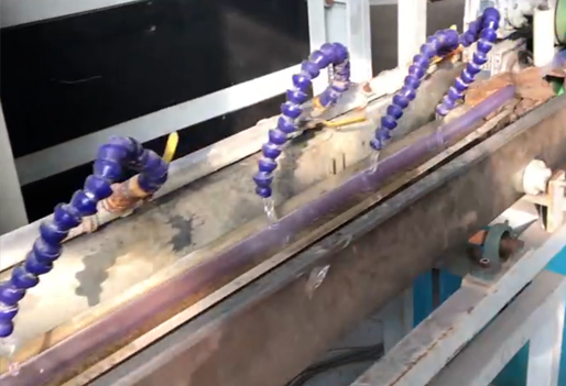 PVC纤维增强管生产线视频
